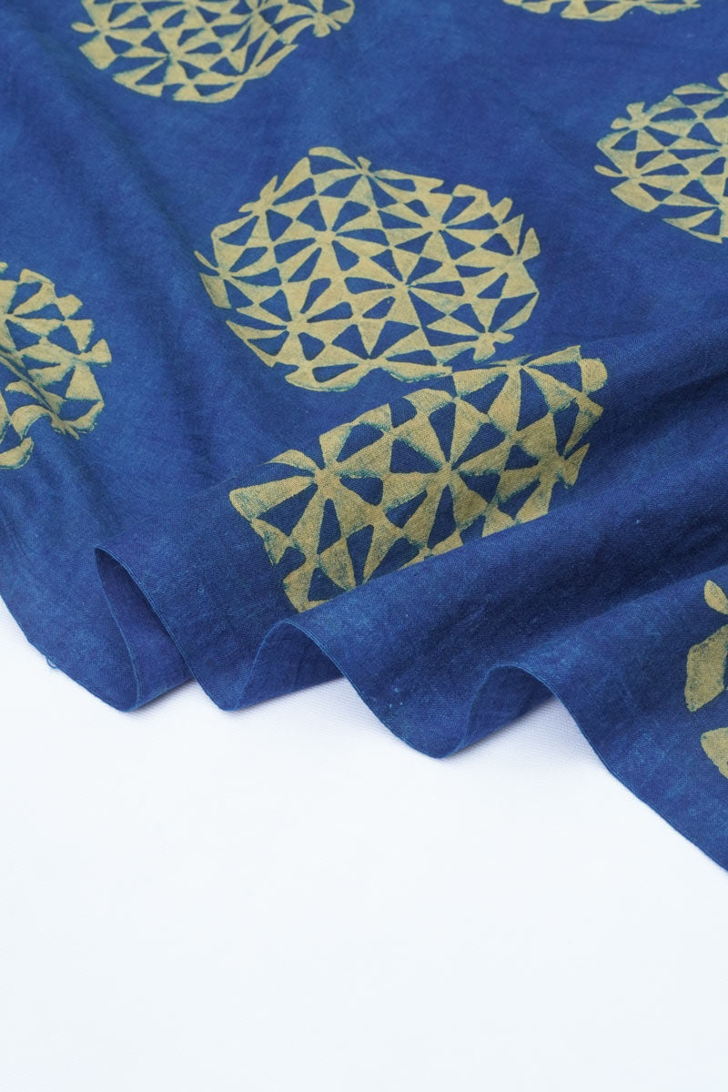 Cut Fabric - Aida Indigo & Henna