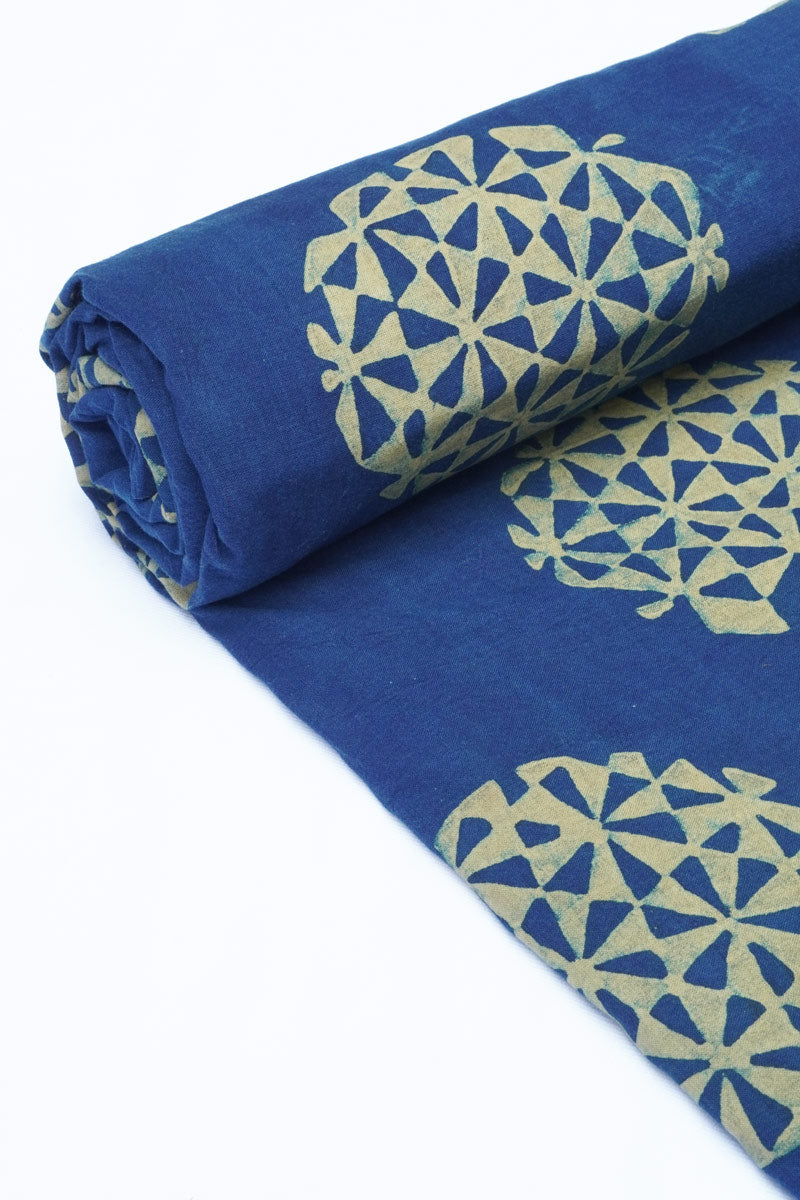 Cut Fabric - Aida Indigo & Henna
