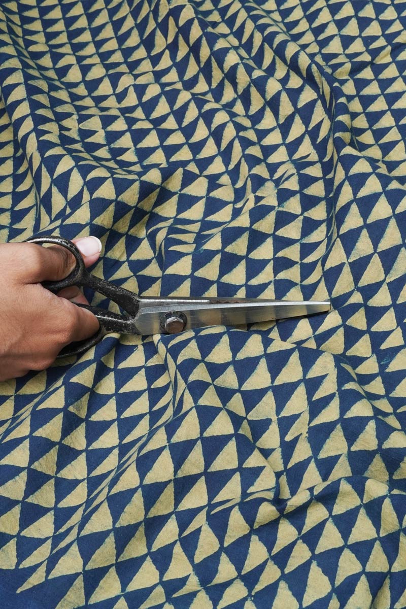 Cotton Fabric - Nour Indigo & Henna