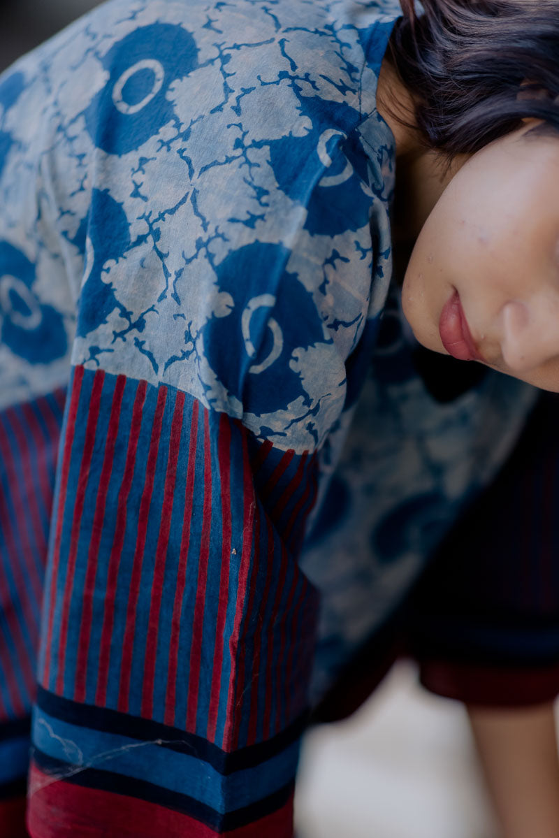 Freesize Kaftan - Indigo Neeha