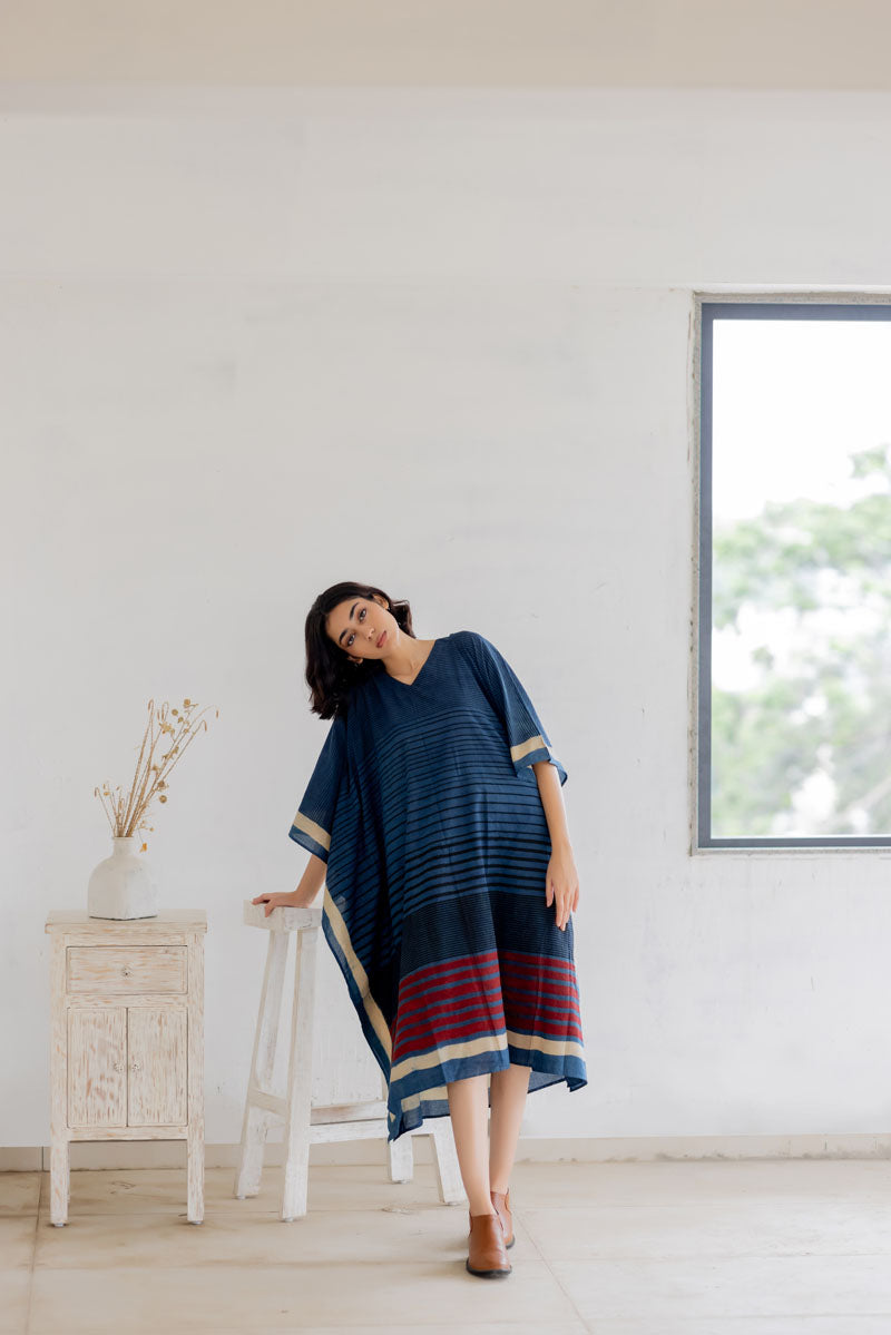 Freesize Kaftan Dress -Geo 21