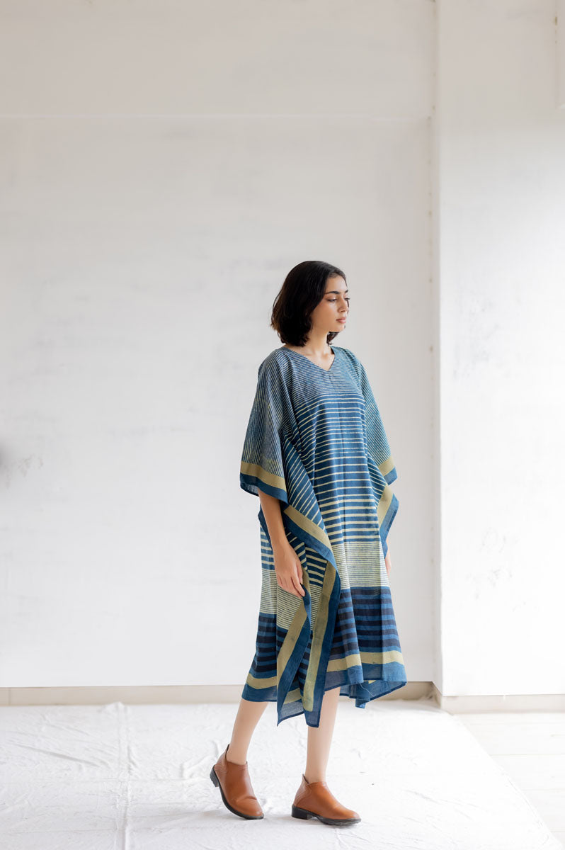 Freeszie Kaftan Dress -Geo 04