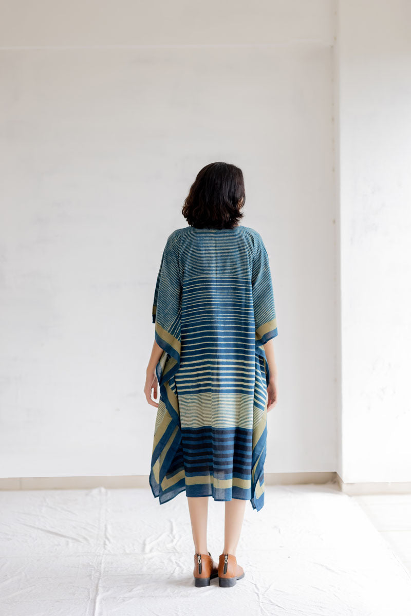 Freeszie Kaftan Dress -Geo 04