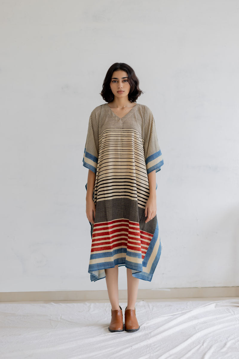 Freesize Kaftan Dress -Geo 22