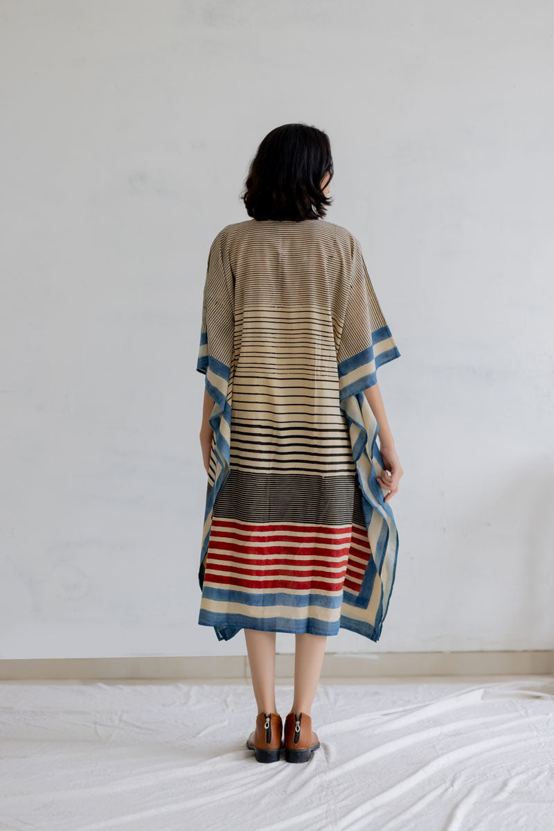 Freesize Kaftan Dress -Geo 22