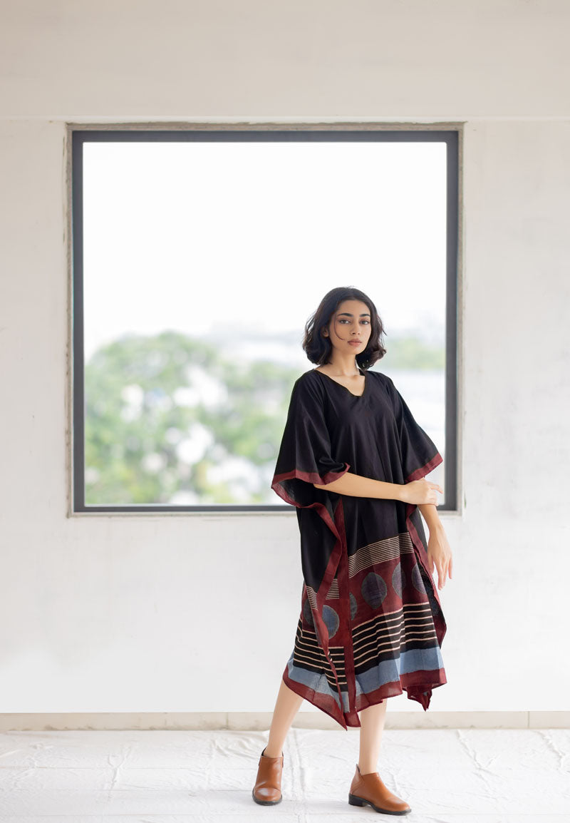 Freesize Kaftan Dress -Geo 11