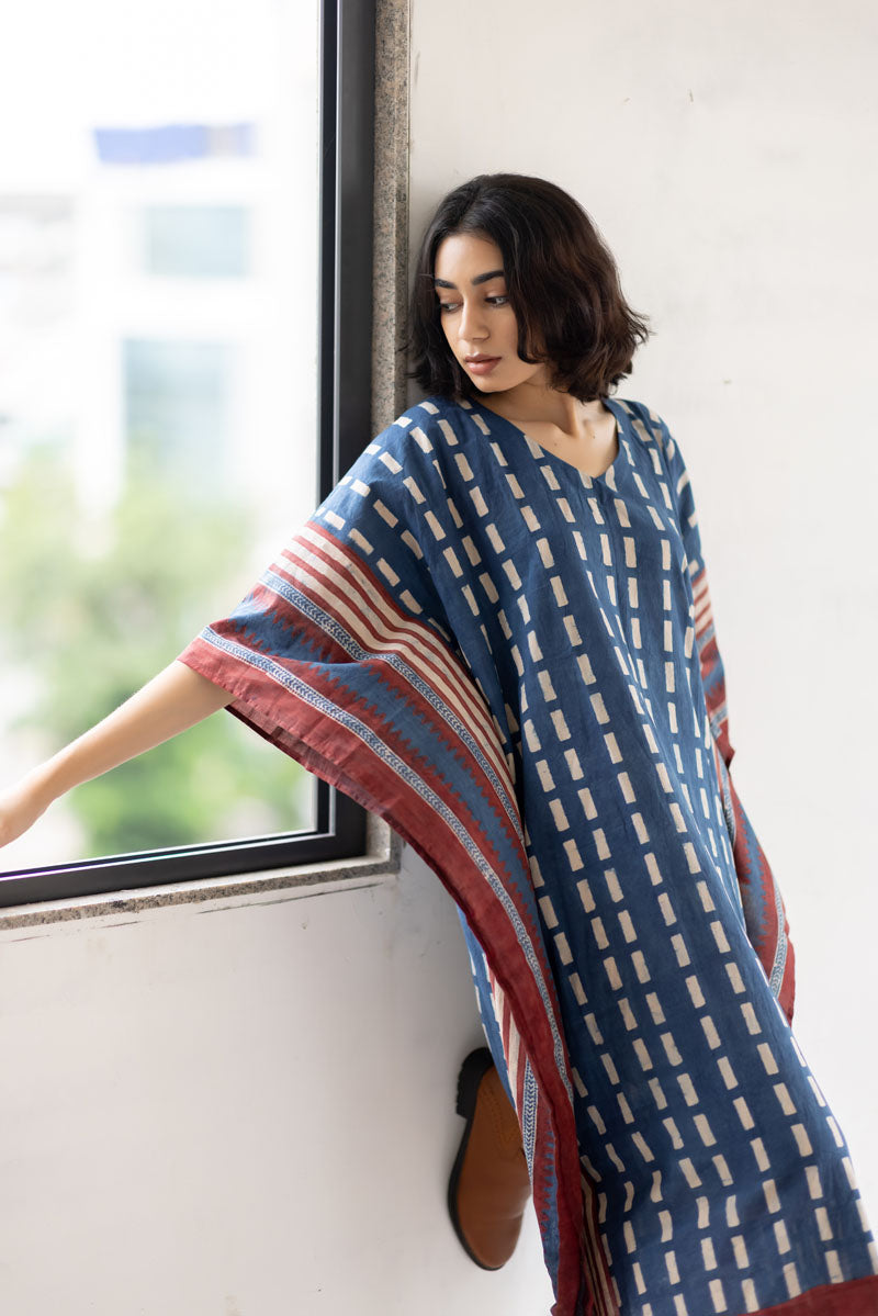 Freesize Kaftan Dress -Geo 06