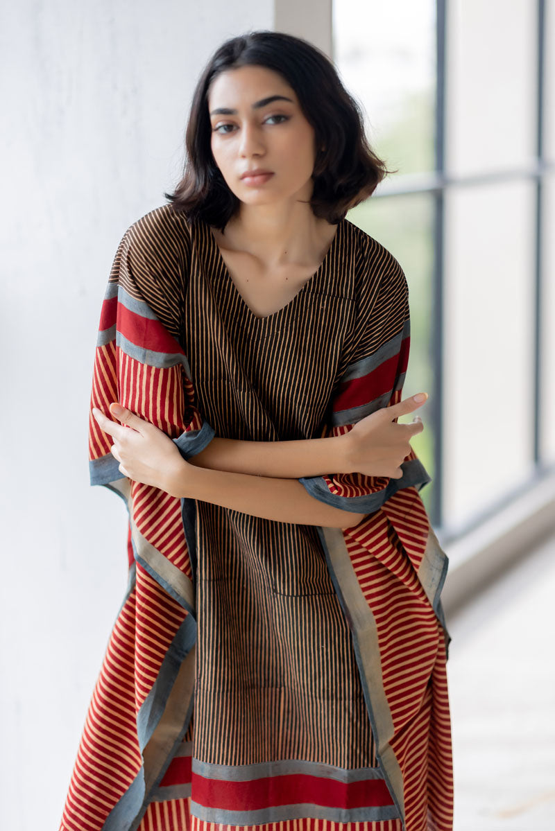 Freesize Kaftan Dress -Geo 23