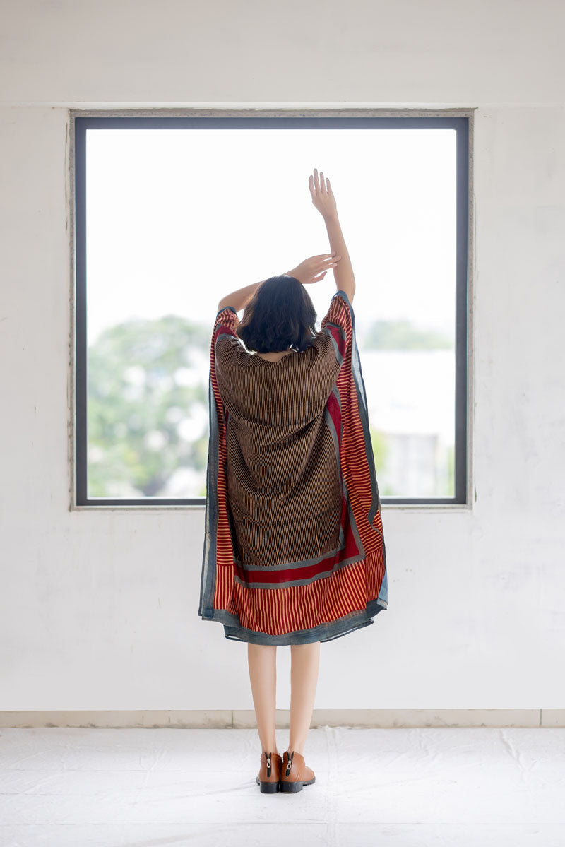 Freesize Kaftan Dress -Geo 23