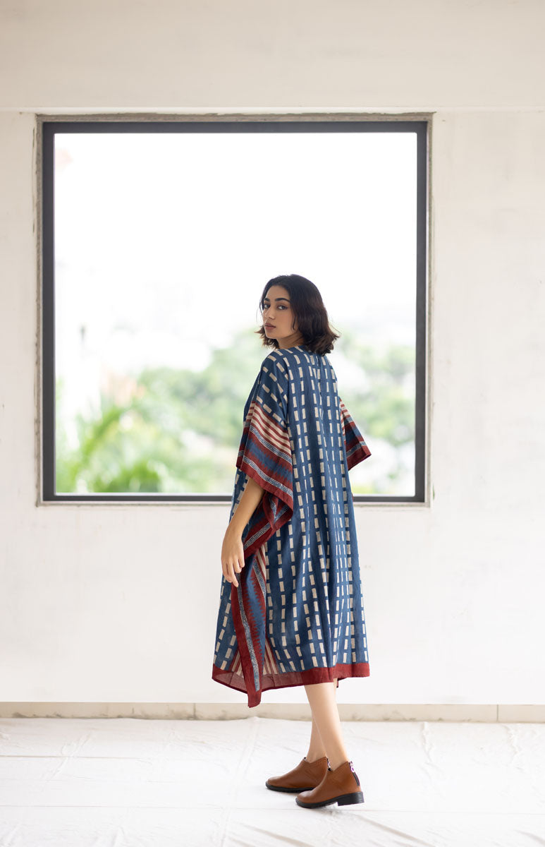 Freesize Kaftan Dress -Geo 06