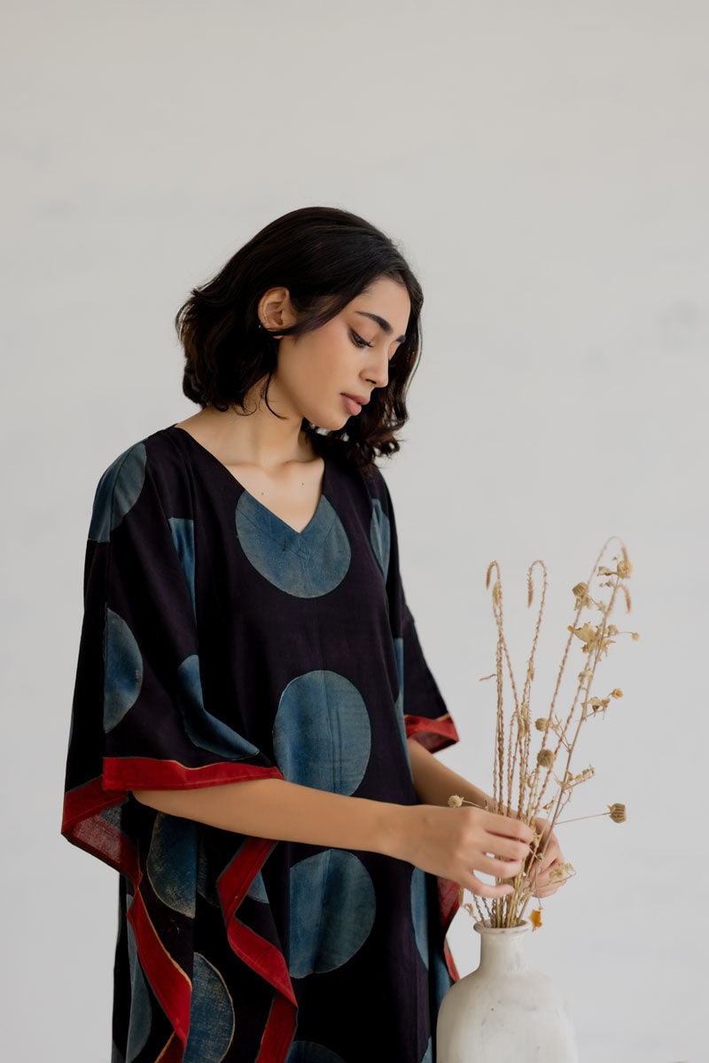 Freeszie Kaftan Dress -Geo 13