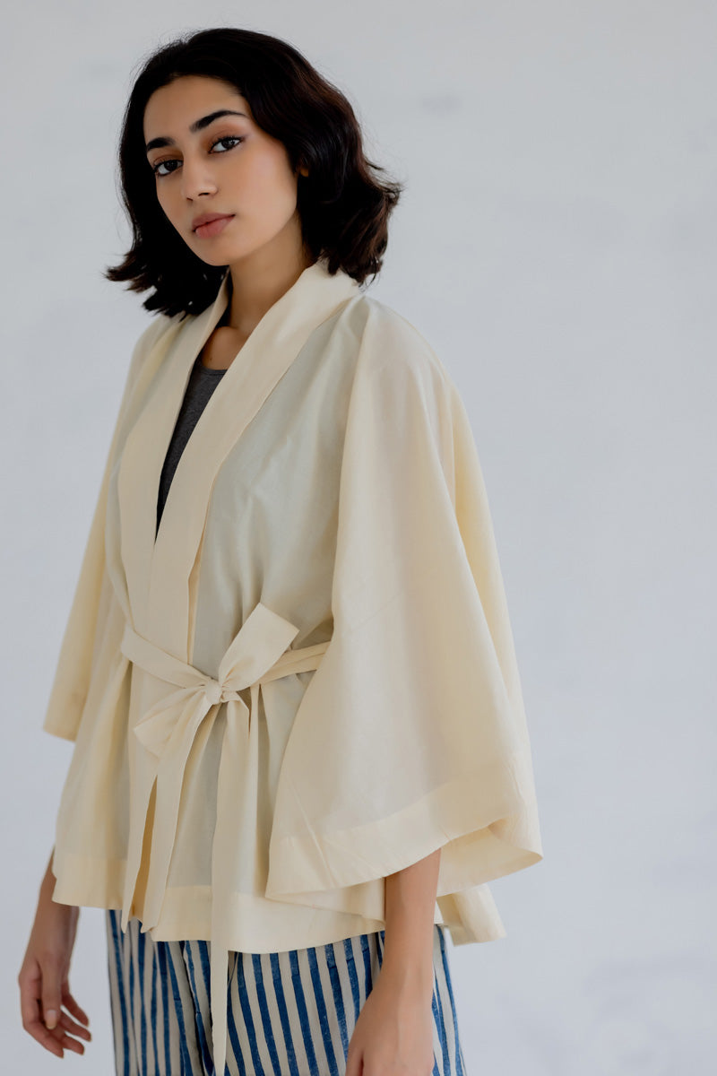 Freesize Kimono Overlay - Natural