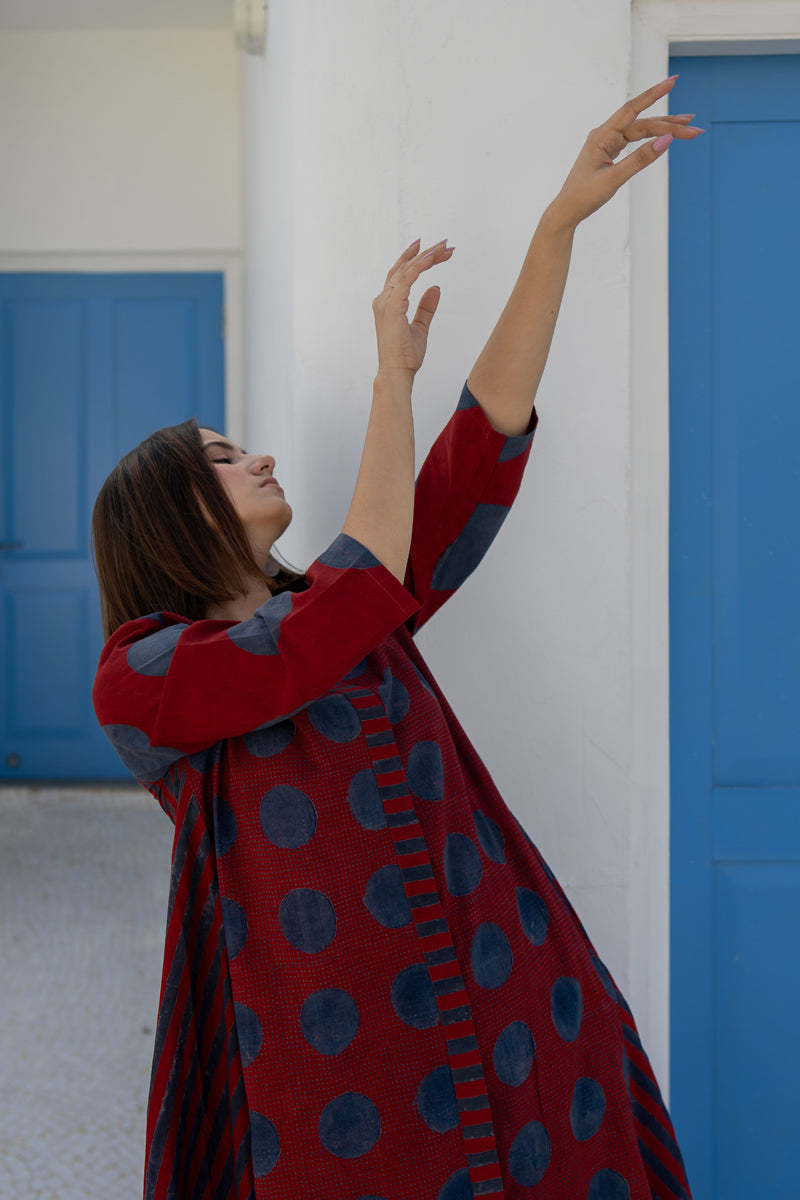 A-line Tunic-Red