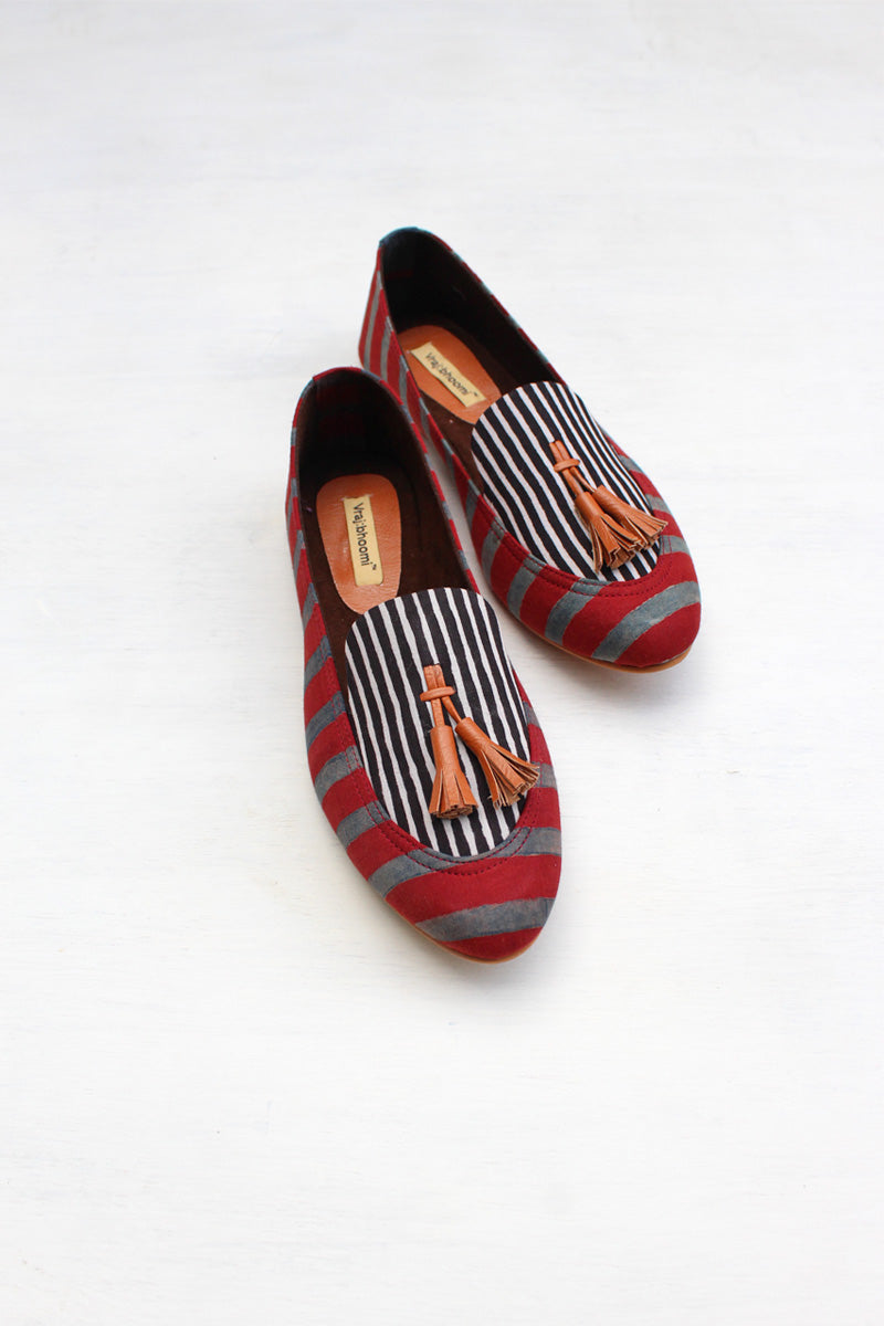Loafers - Red Stripes