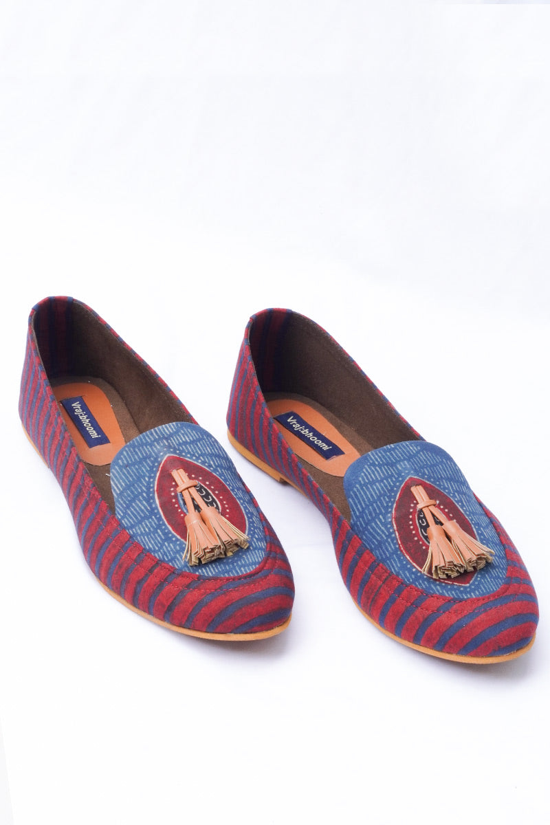 Loafers - Red Nirmal