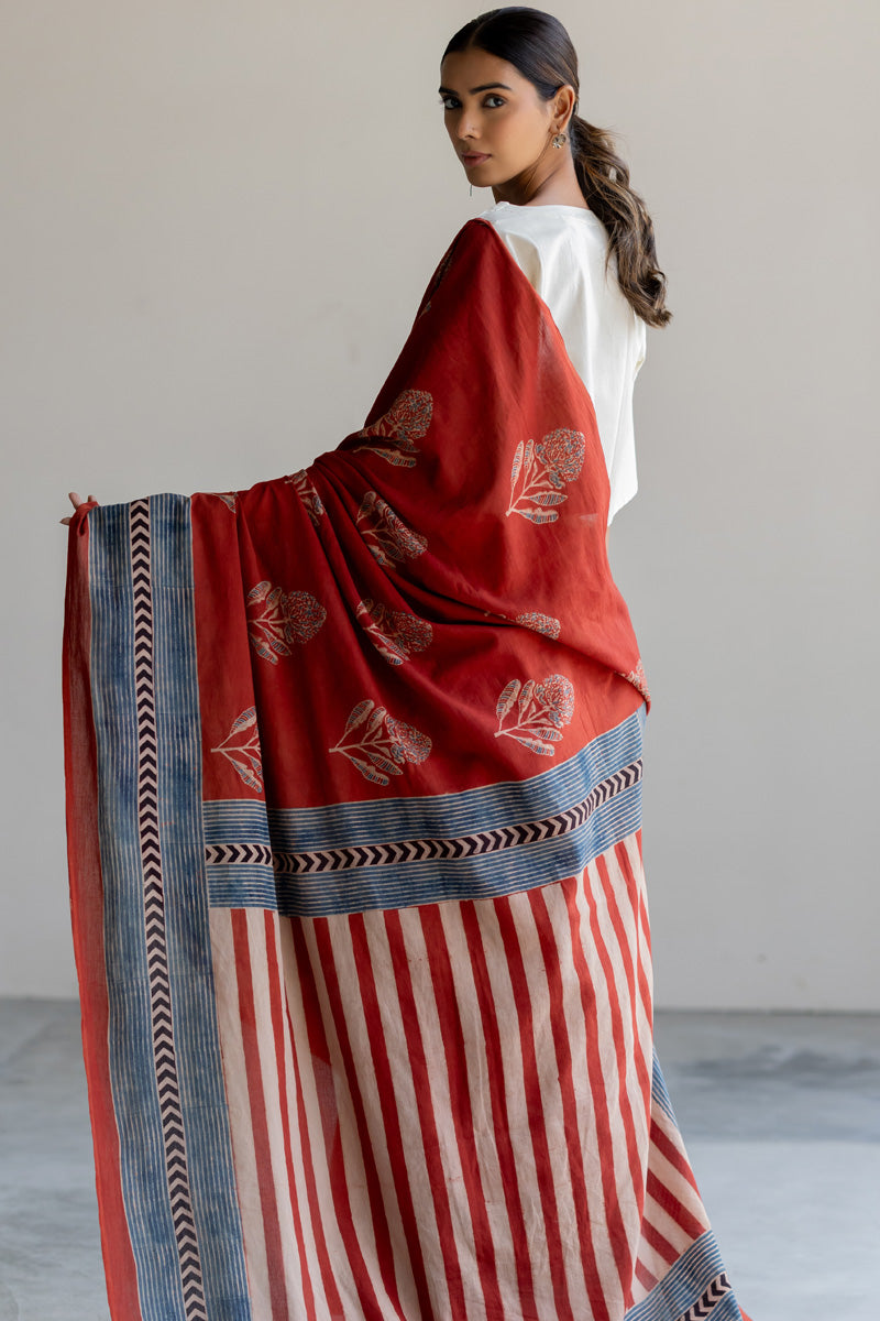 Cotton Saree - Zira