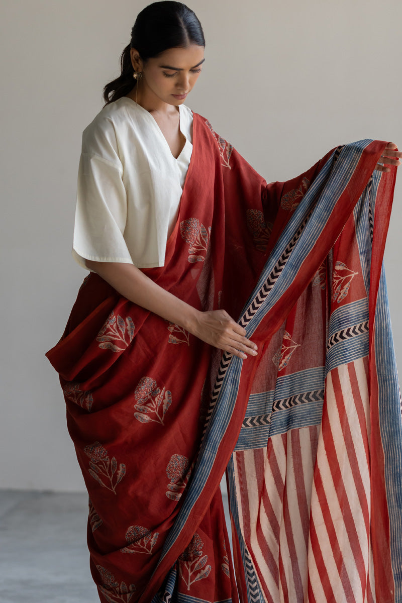 Cotton Saree - Zira