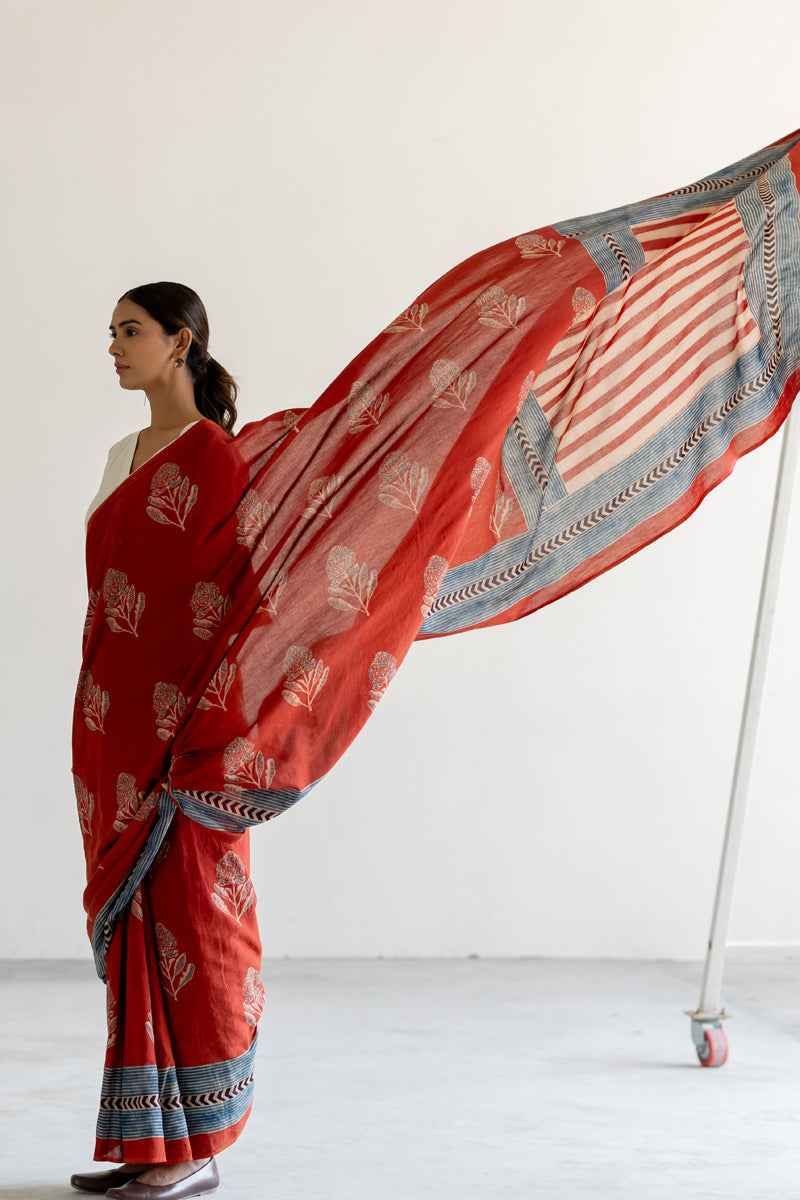 Cotton Saree - Zira