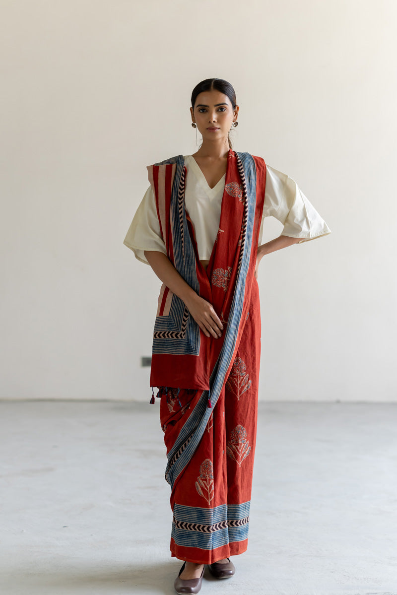 Cotton Saree - Zira