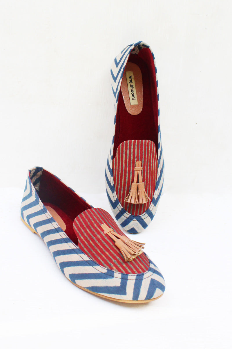 Loafers - Chevrons & Stripes