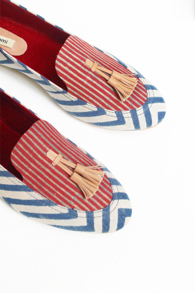 Loafers - Chevrons & Stripes