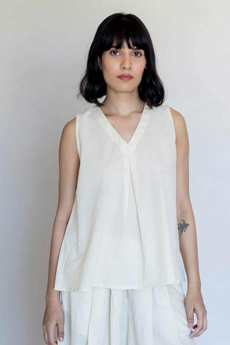 Tara Top - Natural White