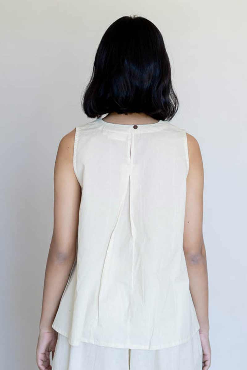 Tara Top - Natural White