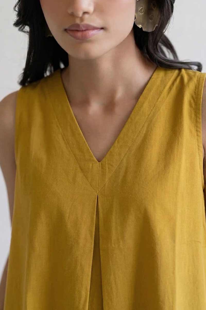 Tara Top - Mustard