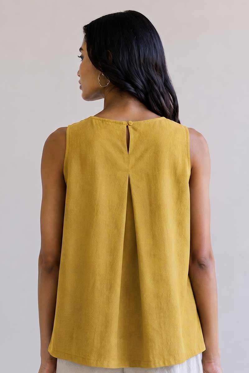 Tara Top - Mustard