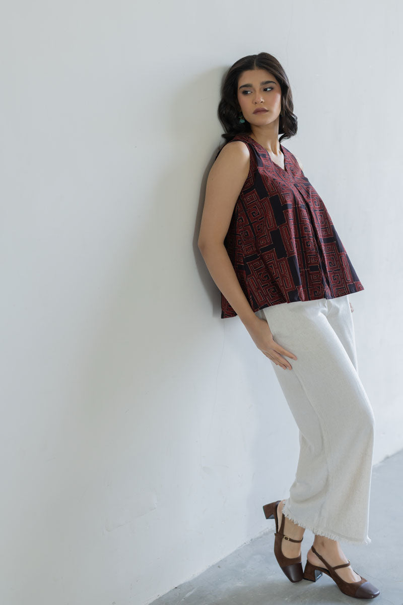 Tara Top - Avani black