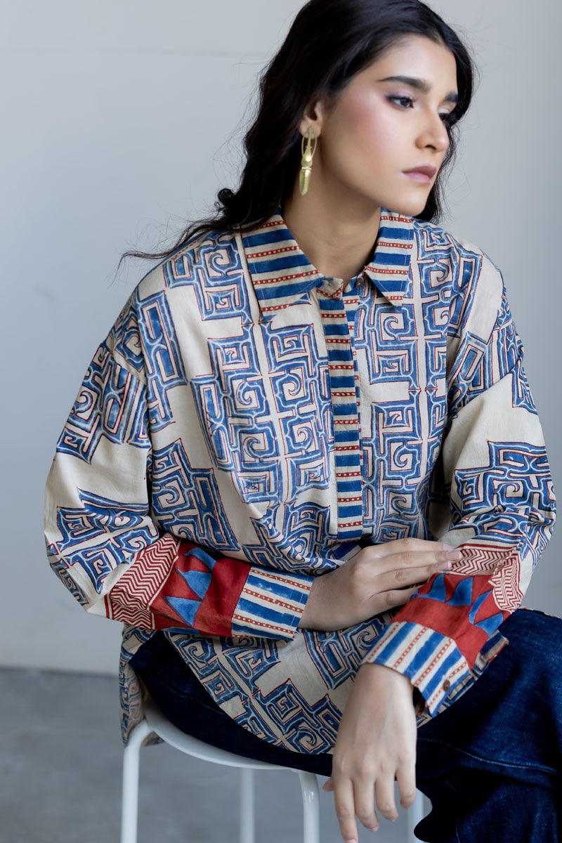 Go-to-shirt - Avani Natural white
