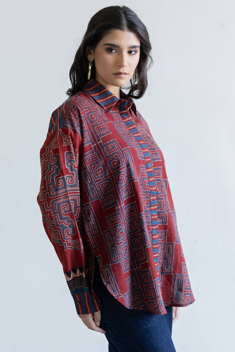 Go-to-shirt - Avani Red