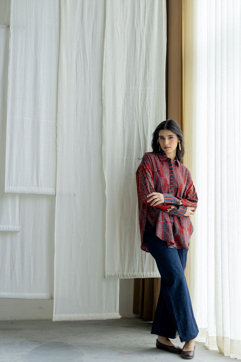 Go-to-shirt - Avani Red