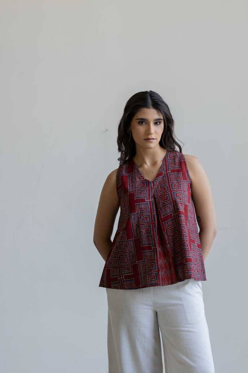 Tara Top - Avani Red