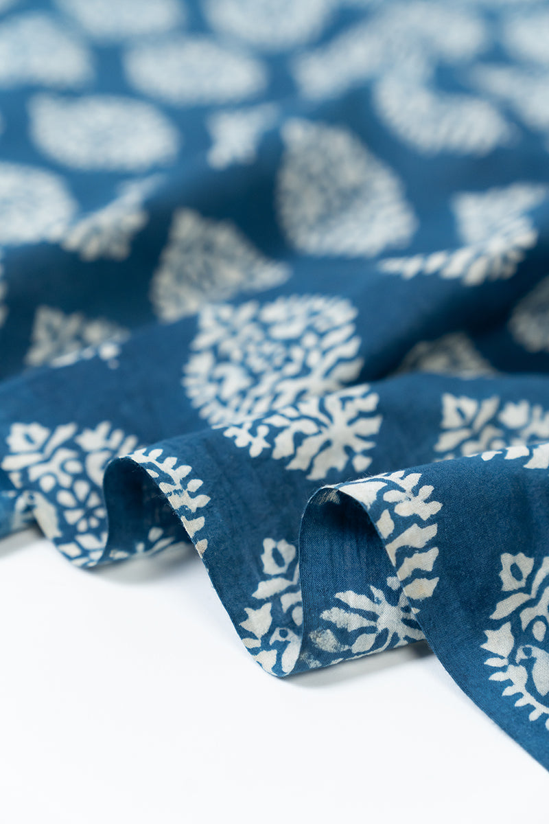 Cut Fabric - Nasrin Indigo