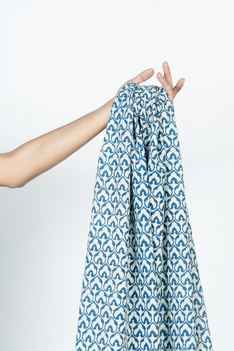 Cotton Fabric - Ziba Indigo