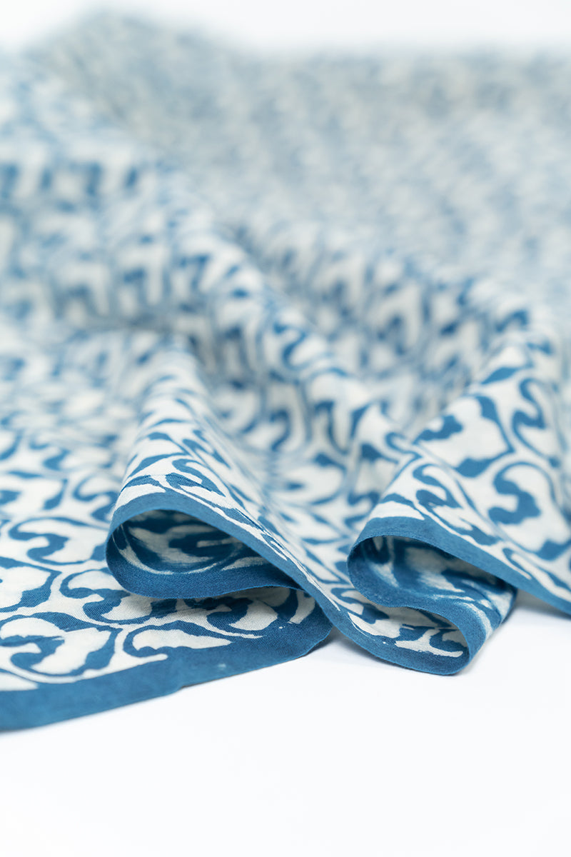 Cotton Fabric - Ziba Indigo