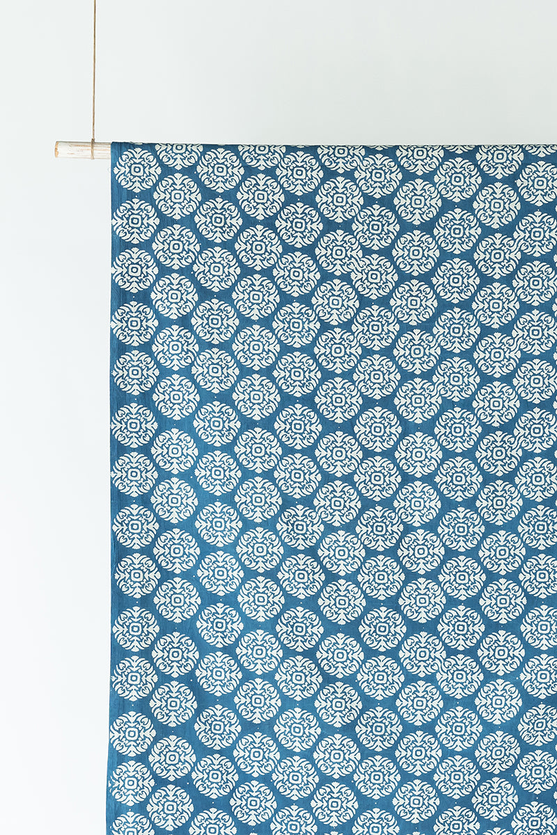 Cotton Fabric - Riyahin Indigo