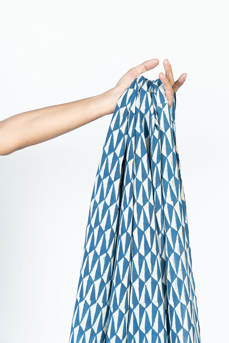 Cut Fabric - Nishka Indigo