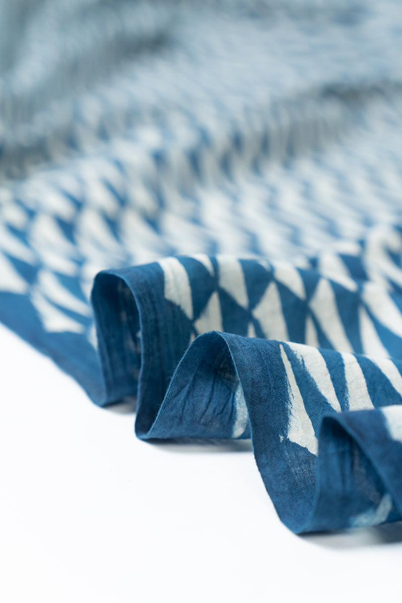 Cut Fabric - Nishka Indigo