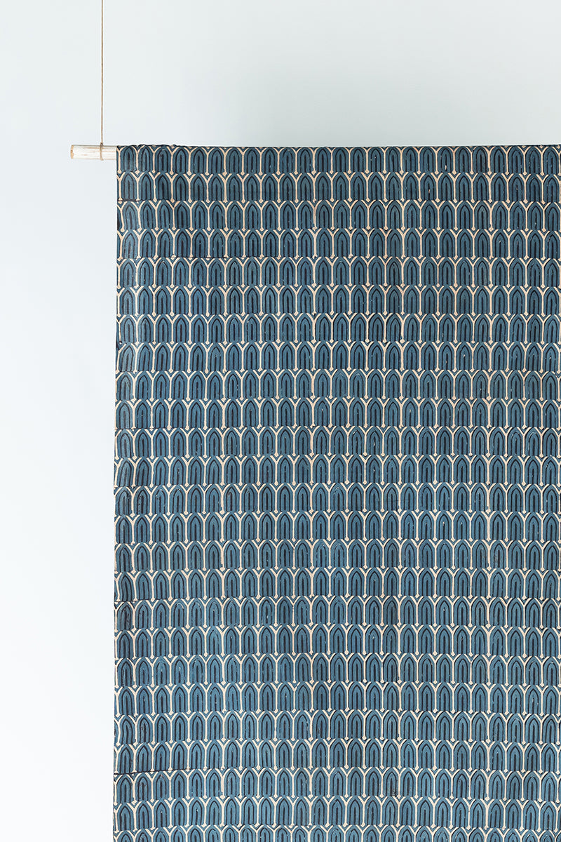 Cut Fabric - Yamira Black & Indigo