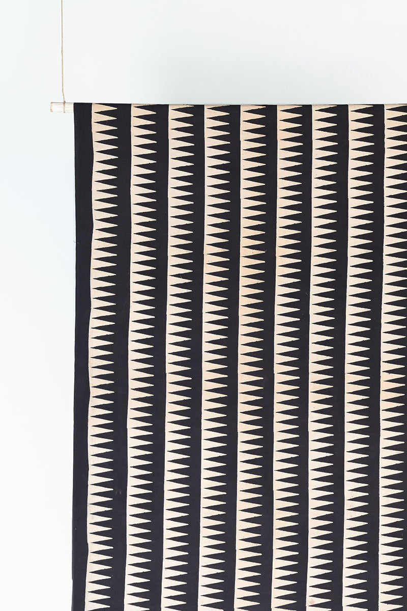 Cotton Fabric - Tavya Black