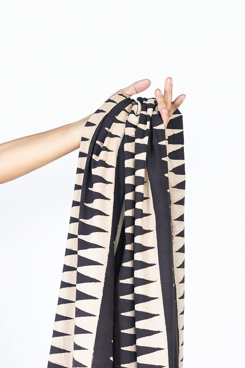 Cotton Fabric - Tavya Black