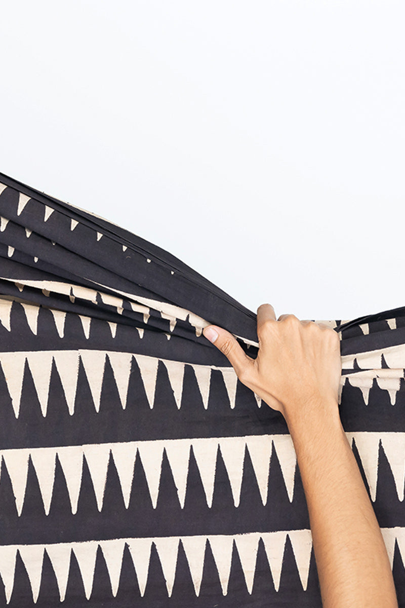 Cotton Fabric - Tavya Black