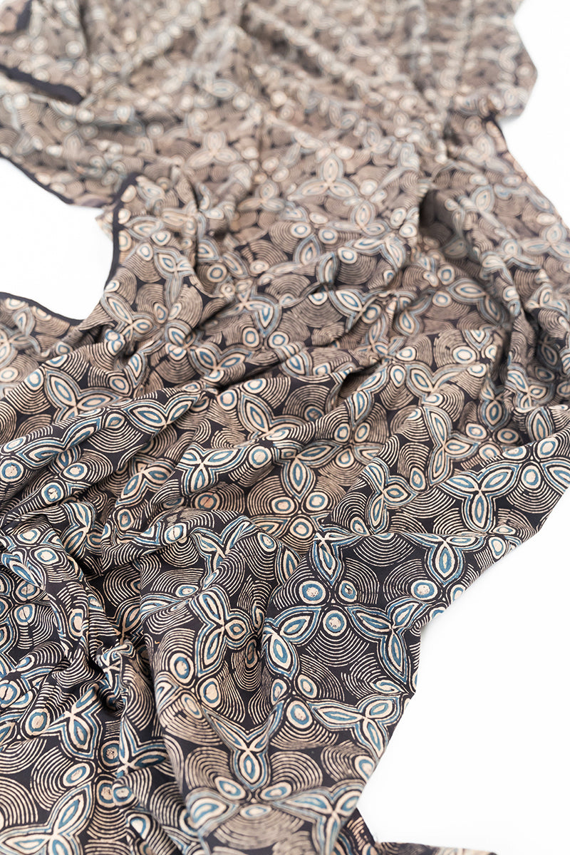 Cotton Fabric - Tridha Black