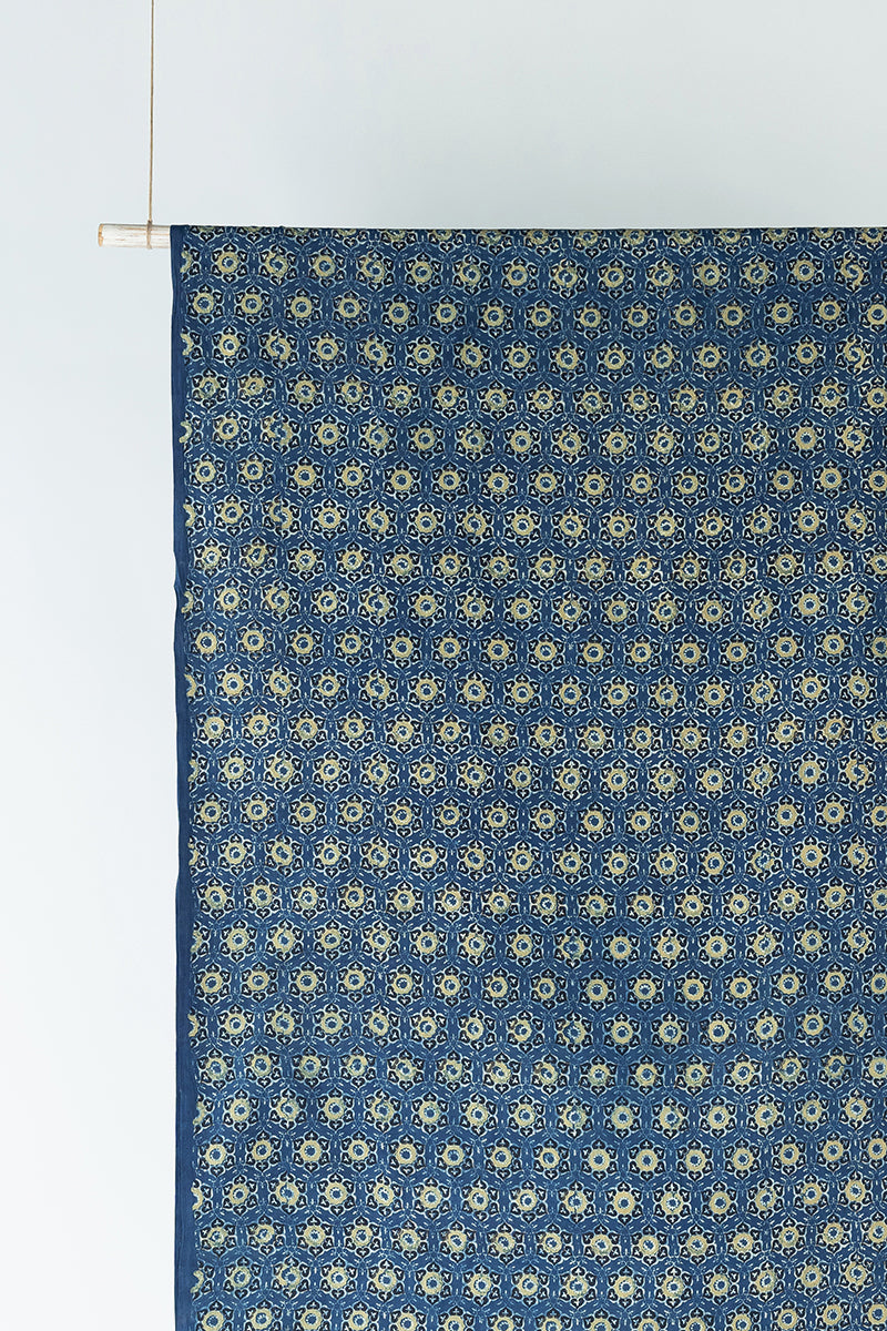 Cotton Fabric - Masara Indigo & Henna