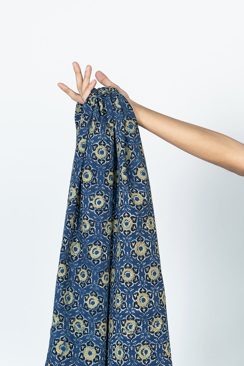 Cotton Fabric - Masara Indigo & Henna