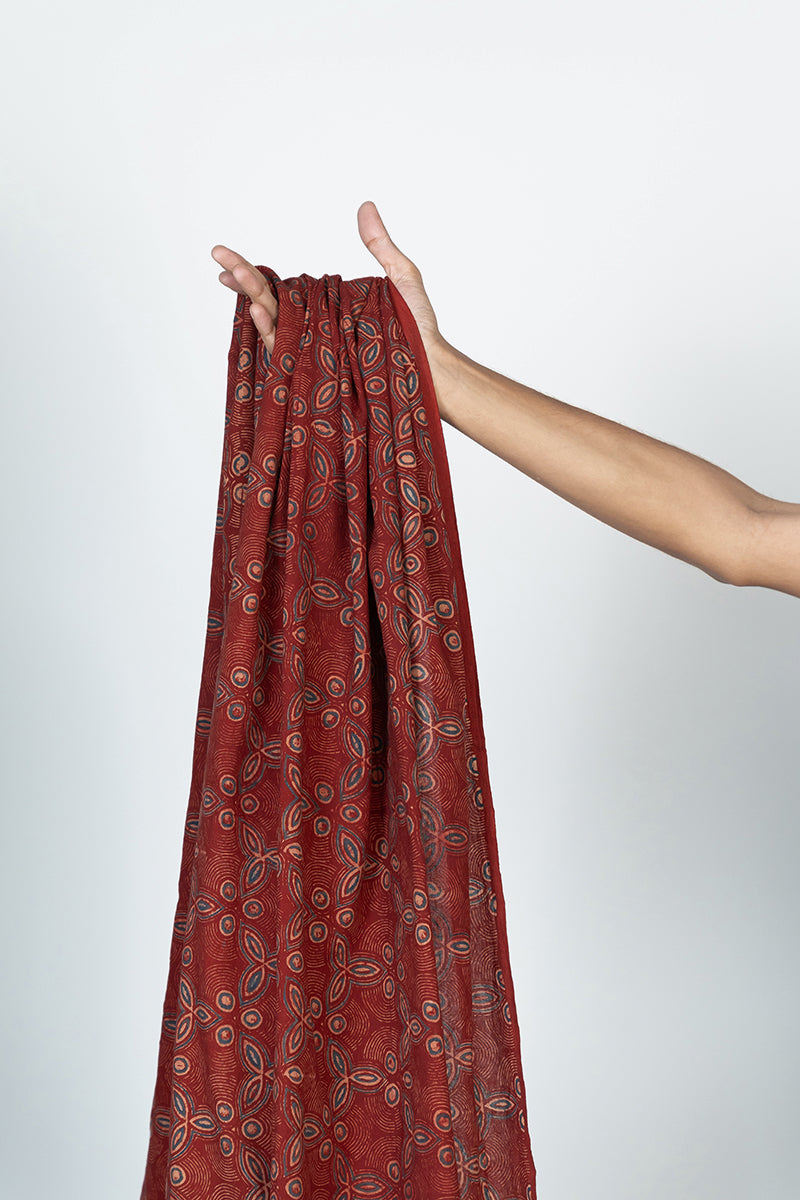 Cut Fabric - Tridha Red