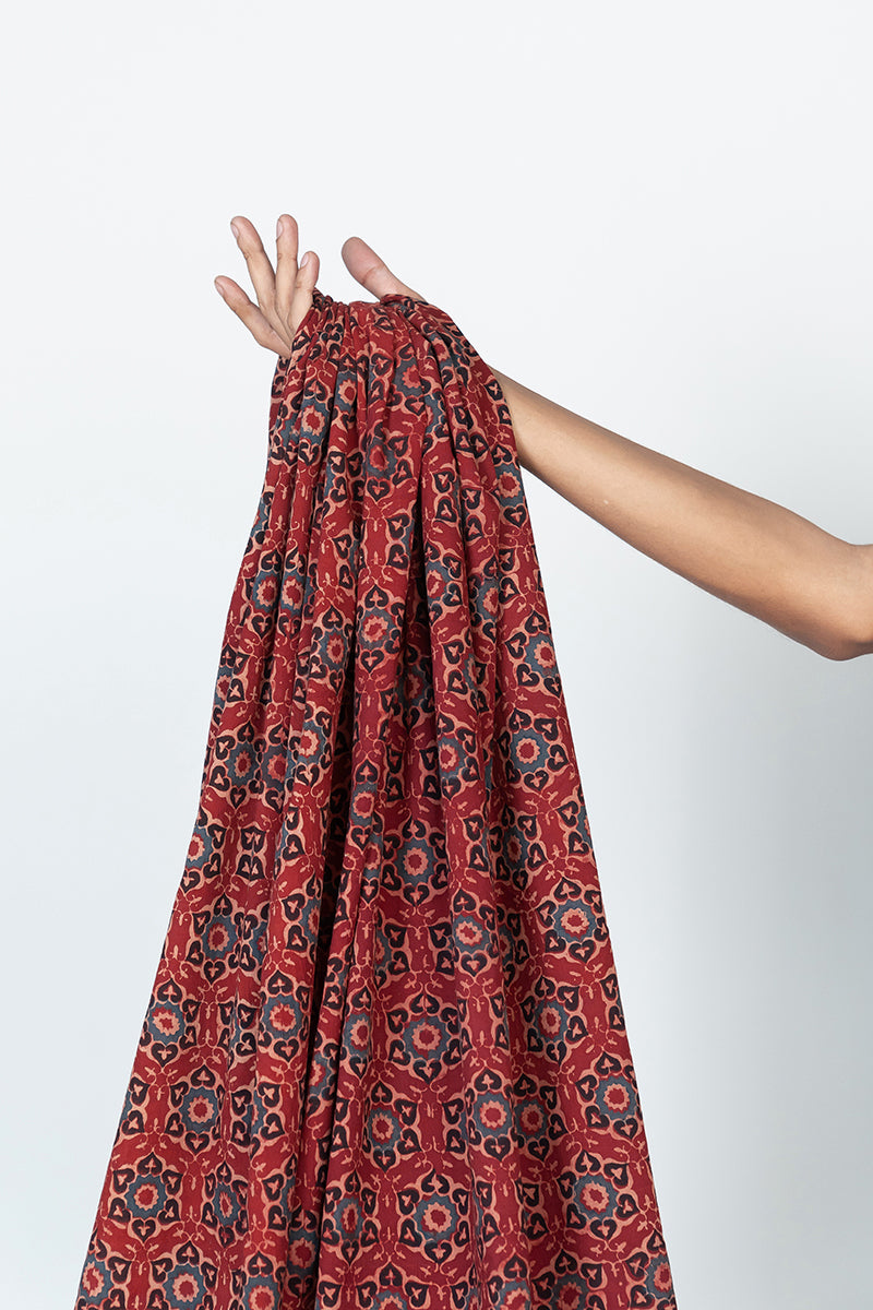 Cotton Fabric - Masara Red