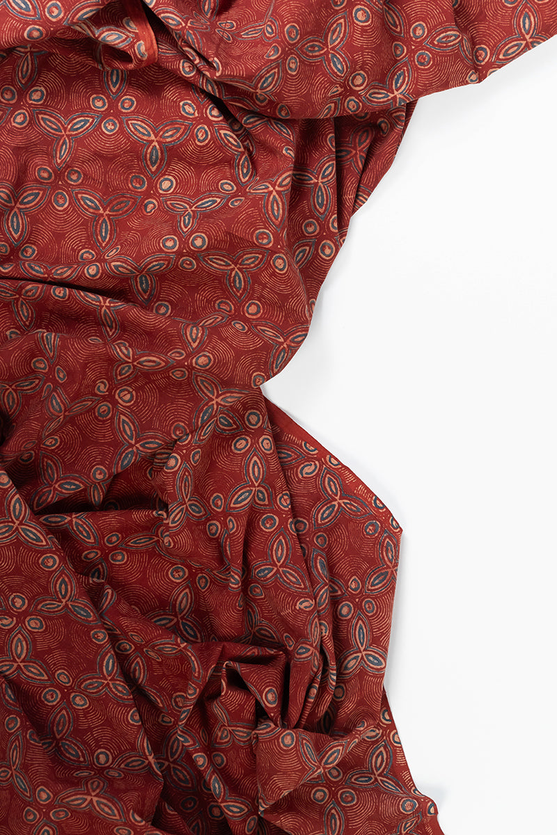 Cut Fabric - Tridha Red